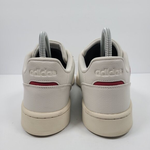 Adidas Roguera Men's White & Red Leather Casual Shoes US Size 12 - Picture 6 of 10